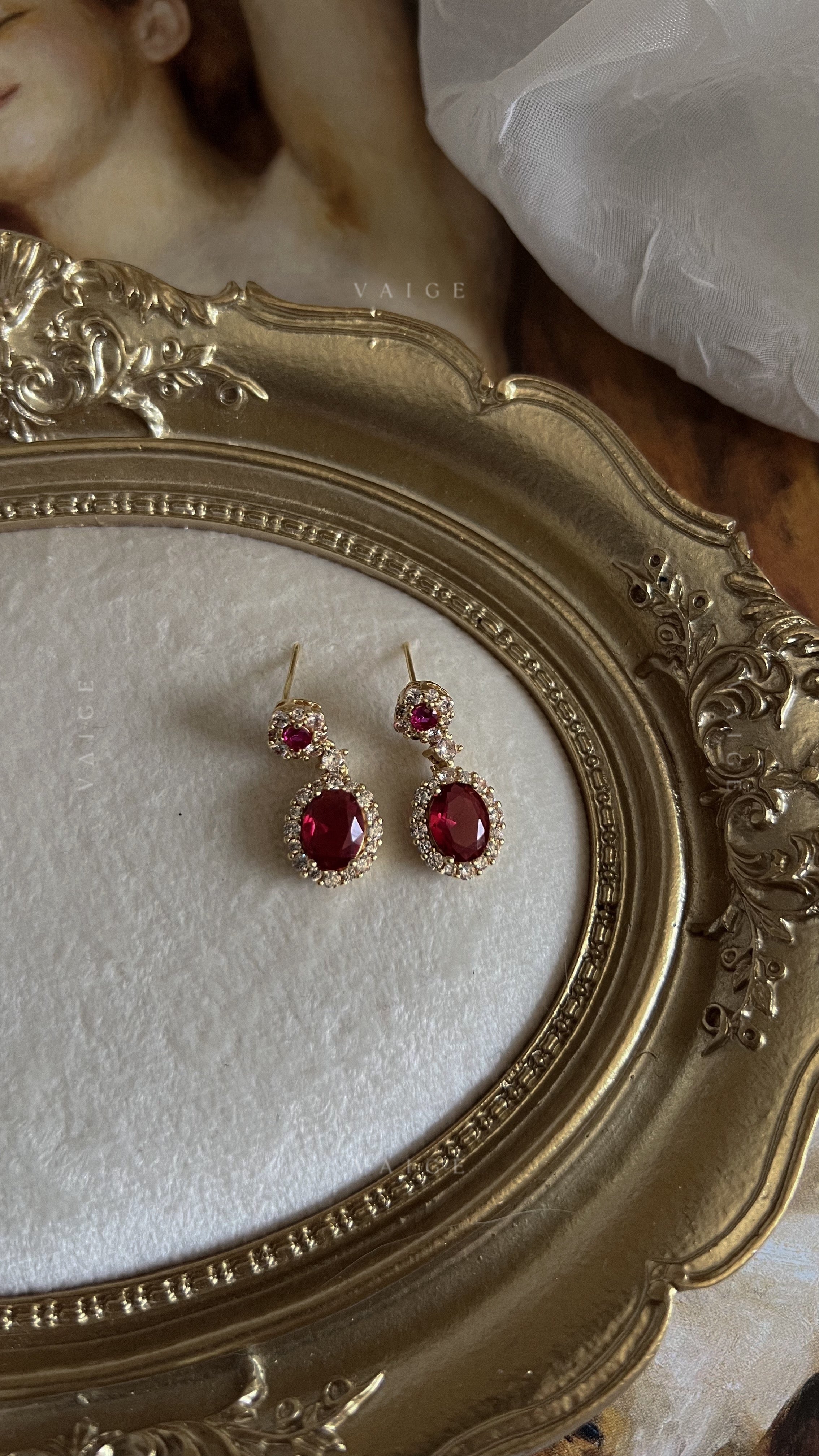 Ismeria gemstone earrings